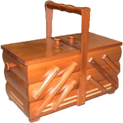 Kazeta na šití rozkládací sv. hnědá - střední 0960009{% if product.brand.name %} – Morex{% endif %}