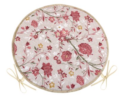 Sedák EMA kulatý hladký Růžová 79/562 průměr 40 cm{% if product.brand.name %} – {% endif %}
