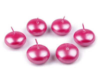 Plovoucí svíčky Ø4,5 cm 6 kusů{% if variant.name %} – 12 růžová{% endif %}