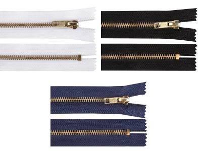 Kovový zip No 5 délka 10 cm (jeansový){% if product.brand.name %} – Stoklasa{% endif %}