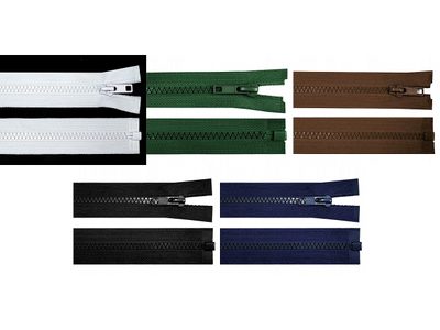 Kostěný zip šíře 5 mm délka 100 cm bundový{% if product.brand.name %} – Stoklasa{% endif %}