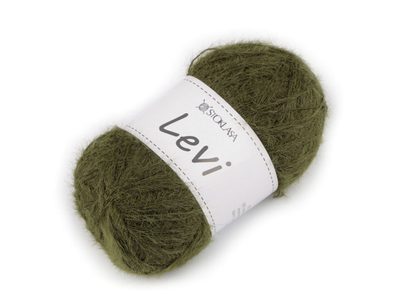 Připlétací a pletací příze Levi 50 g{% if variant.name %} – 4 zelená{% endif %}