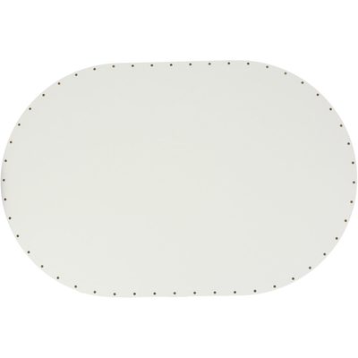 Sololak bílý ovál 45x30cm s otvory 22B4530V - 45x30{% if product.brand.name %} – {% endif %}
