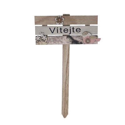 Zápich - VÍTEJTE D4857 - 24 × 1.5 × 42 cm{% if product.brand.name %} – Morex{% endif %}