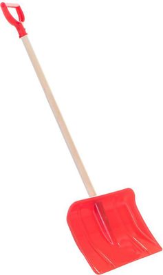 Dřevěná Lopata pro děti na sníh 87cm hráblo T-ručka červené plast/dřevo{% if product.brand.name %} – {% endif %}