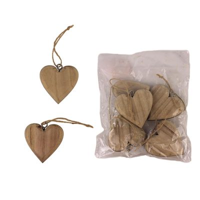 Dekorace srdce, 5ks D4105-20 - 5,6 x 6 x 1.50 cm{% if product.brand.name %} – Morex{% endif %}
