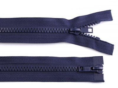 Dělitelný Kostěný Zip s Dvěma Jezdci - 5 mm, 70 cm, Ideální pro Bundy{% if product.brand.name %} – Stoklasa{% endif %}