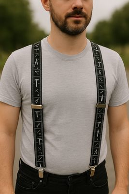Pánské šle řemeslnické nářadí tmavé{% if product.brand.name %} – Galanterka{% endif %}