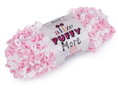 Pletací příze Puffy More 150 g{% if product.brand.name %} – Mikaton{% endif %}