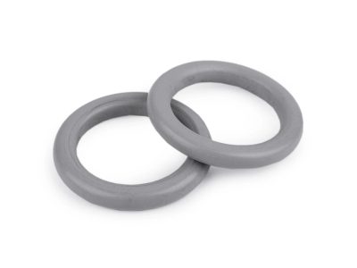 Dřevěný barevný kroužek vnější Ø58 mm 10 kusů{% if variant.name %} – 5 šedá{% endif %}