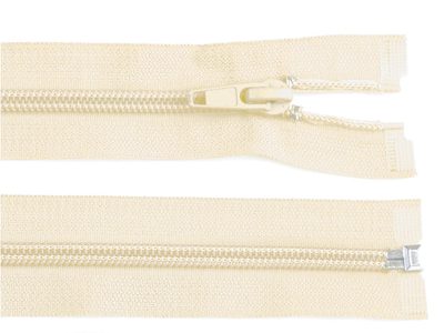Spirálový zip šíře 5 mm délka 45 cm (bundový) POL{% if variant.name %} – 103 krémová nejsvět.{% endif %}