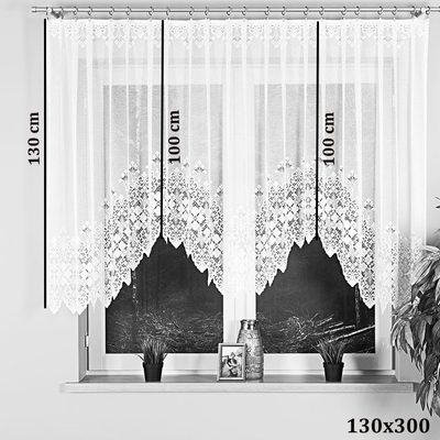 Kusová záclona Nadia 130 x 300 cm – fotka 1