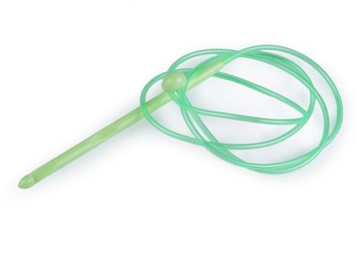 Háček na tuniské háčkování{% if variant.name %} – 8 (7 mm) zelená sv.{% endif %}
