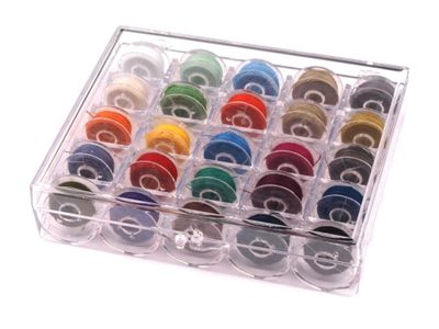 Box na cívky s náplní do šicího stroje nízké{% if product.brand.name %} – Stoklasa{% endif %}