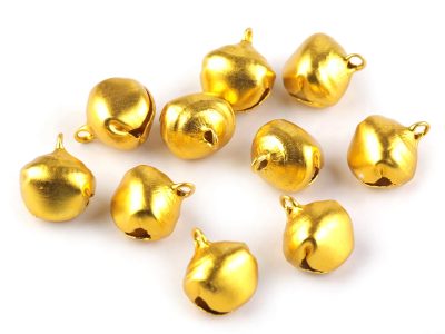 Rolničky 13x16 mm 10 kusů{% if variant.name %} – zlatá{% endif %}