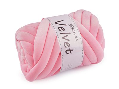 Příze Marshmallow silná Velvet 500 g{% if variant.name %} – 3 (022) růžová sv.{% endif %}