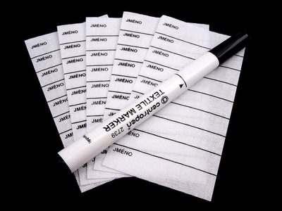 Nažehlovací štítek s popisovačem{% if product.brand.name %} – Stoklasa{% endif %}
