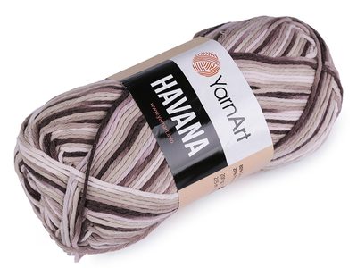 Pletací příze Havana 200 g{% if variant.name %} – 7 (2117) hnědá střední béžová{% endif %}