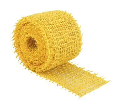 Jutový dekorační pásek Žlutá 2520/110 3 m x 4 cm{% if product.brand.name %} – Bellatex{% endif %}