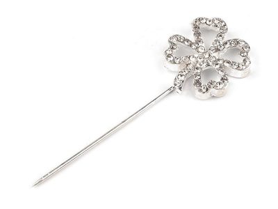 Ozdobný špendlík čtyřlístek 17x51 mm{% if product.brand.name %} – Stoklasa{% endif %}