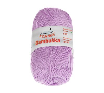 Příze BAMBUŠKA Fialová 509 50g / 205 m{% if product.brand.name %} – {% endif %}