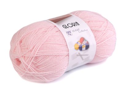 Pletací Příze Gloria od Vlnap 50g{% if variant.name %} – 2 (52070) růžová nejsv.{% endif %}