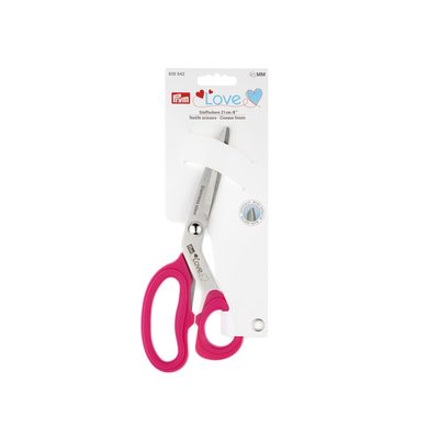 Nůžky krejčovské 21 cm MIKROZUB LOVE – fotka 1