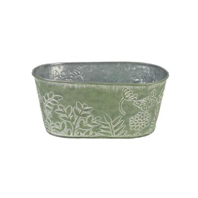 Květináč plechový K2794/1 - 19.5 x 11.5 x 9.5 cm{% if product.brand.name %} – Morex{% endif %}