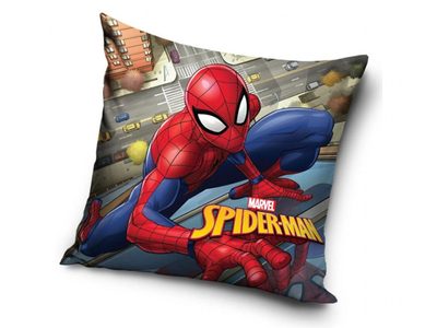 Povlak na polštářek Spider-Man nad Městem 40x40 cm{% if product.brand.name %} – Carbotex{% endif %}
