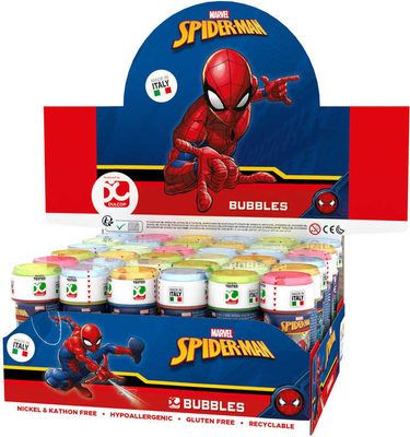 Bublifuk Spiderman 60ml dětský bublifukovač s hrou ve víčku{% if product.brand.name %} – {% endif %}
