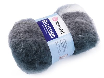 Pletací příze Bellissimo 150 g{% if variant.name %} – 7 (1401) petrolejová šedá{% endif %}