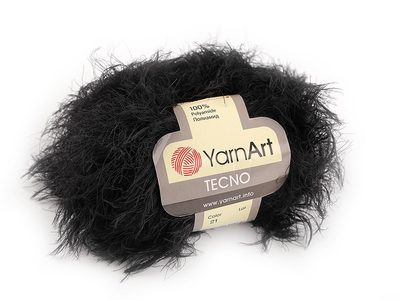 Pletací příze Tecno 50 g YarnArt{% if variant.name %} – 4 (21) černá{% endif %}