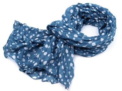 Mačkaný šátek puntíkovaný 75x180 cm{% if product.brand.name %} – Stoklasa{% endif %}