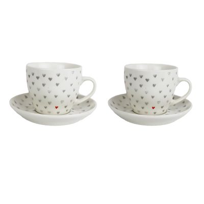 Hrnek s podšálkem, S/2 X8136 - D8xH7xBD5cm{% if product.brand.name %} – {% endif %}