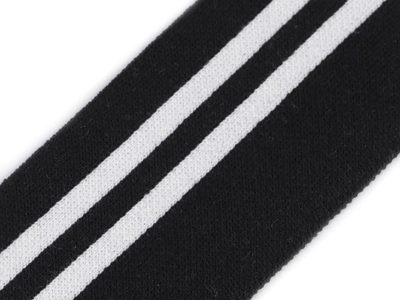 Elastický náplet metráž šíře 58 mm{% if variant.name %} – černá bílá{% endif %}