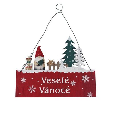 Dekorace k zavěšení D5657 - 22.5 × 25 × 0.8 cm{% if product.brand.name %} – Morex{% endif %}