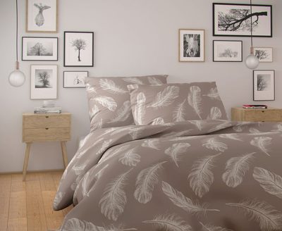 Bavlněné povlečení NORDIC COLLECTION SHELBY{% if variant.name %} – 1+2, 220x200, 70x90cm{% endif %}