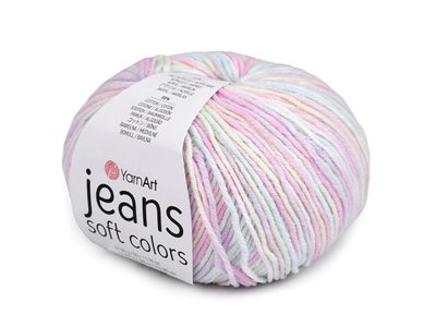 Pletací příze Jeans Soft Color 50 g{% if product.brand.name %} – Stoklasa{% endif %}