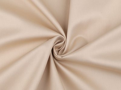 Bavlněný satén hladký šíře 220 cm METRÁŽ - 4 (beige) béžová