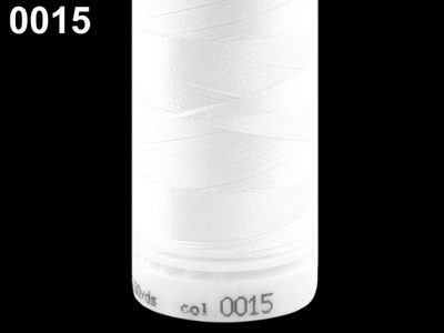 Nitě Poly Sheen od Mettler  - 200 Metrů, Vysoká Odolnost{% if variant.name %} – 0015 White{% endif %}