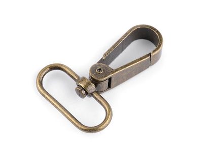 Kovová karabina průvlek 32 mm{% if variant.name %} – 2 staromosaz{% endif %}
