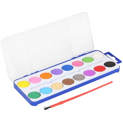 Vodové barvy se štětcem, 16 barev{% if product.brand.name %} – Spokey{% endif %}
