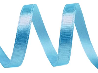 Atlasová stuha šíře 6 mm 22 metrů{% if variant.name %} – 20 modrá blankytná{% endif %}
