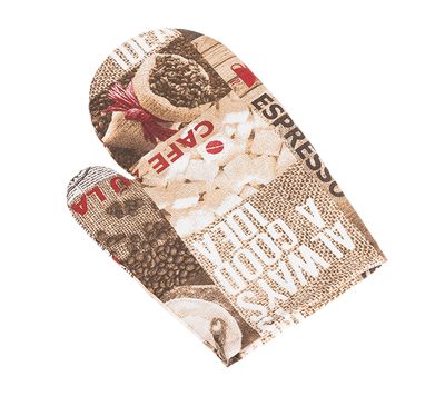 Kuchyňská chňapka Hnědá,Červená CH/560 28x18 cm{% if product.brand.name %} – Bellatex{% endif %}