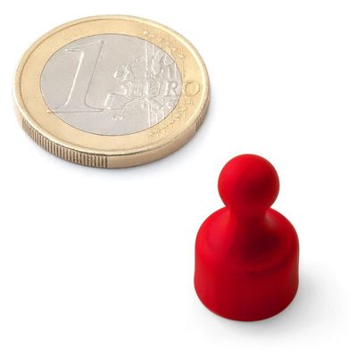Magnetické figurky M3 červené, 10 ks, 12 × 20 mm – fotka 1