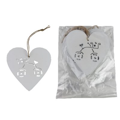 Srdce k zavěšení, 8 ks D6671 - 7 x 7 x 0,3 cm{% if product.brand.name %} – Morex{% endif %}