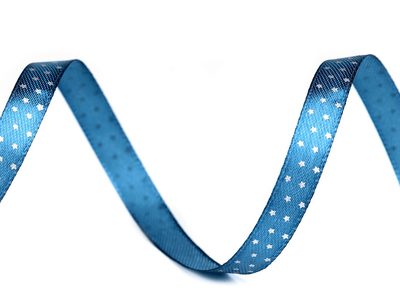 Saténová stuha hvězdy šíře 10 mm 20m{% if product.brand.name %} – Galanterka{% endif %}