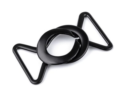Kovové zapínání šíře 24 mm{% if variant.name %} – 3 černý lak mat{% endif %}