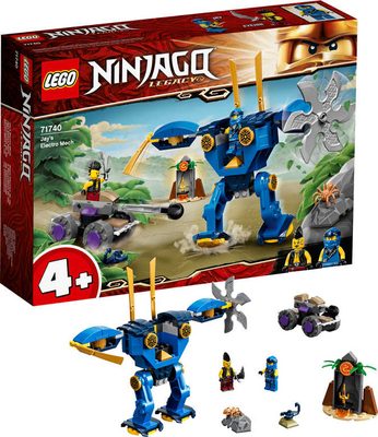 LEGO NINJAGO Jayův elektrorobot 71740 STAVEBNICE{% if product.brand.name %} – LEGO{% endif %}