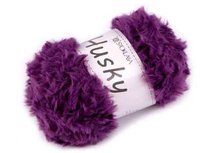 Pletací příze Husky 100 g{% if variant.name %} – 4 fialová{% endif %}